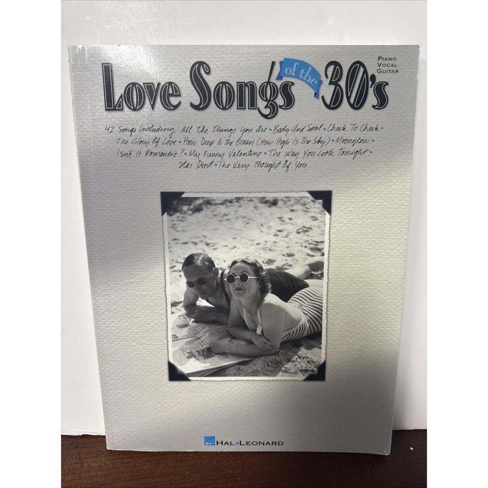 Love Songs of the 30's Paperback Hal Leonard Corp. Staff